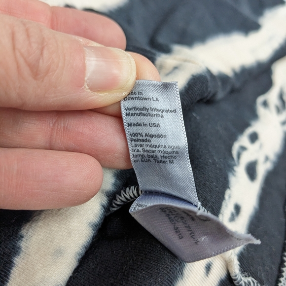 American Apparel blurred lines tie-dye pencil skirt - Picture 9 of 9